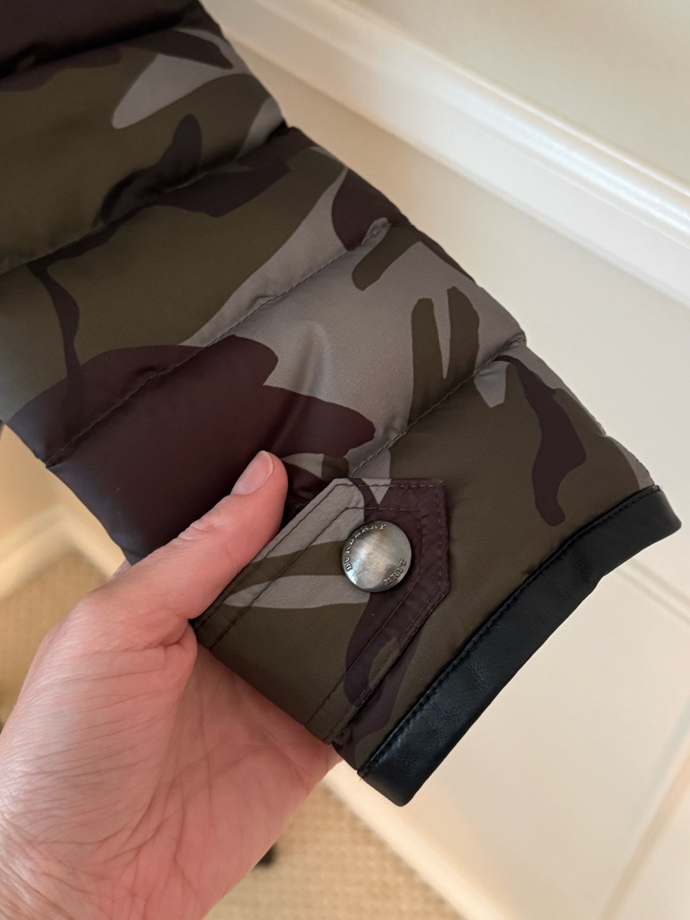 Burberry Brit camo print down jacket - Picture 10 of 14